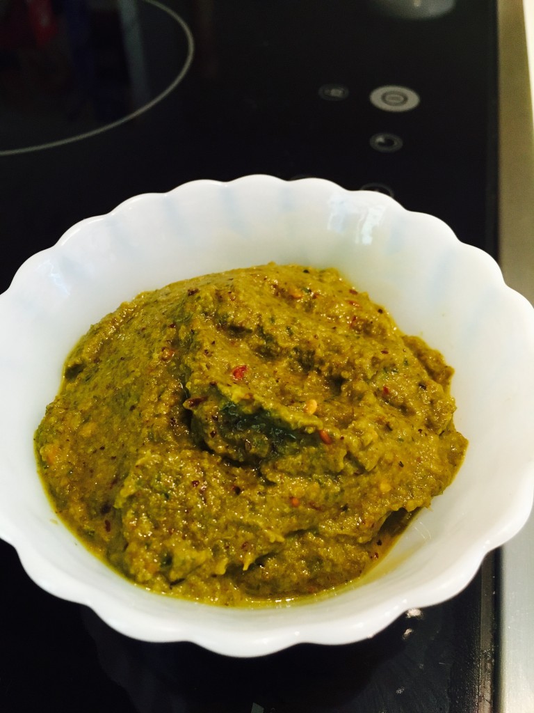 Turai Chilka / Ridge Gourd Skin Chutney 