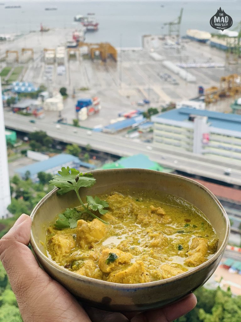 Indira Nagar Chicken Curry - South Indian Korma // Mad Onion Slicer